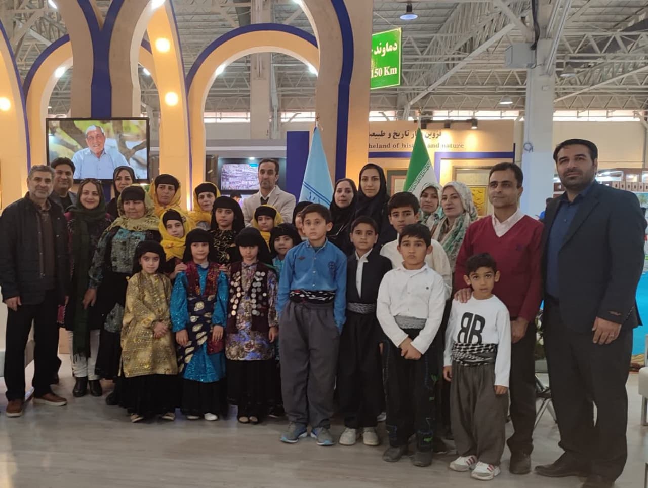 بازدید عشایر استان قزوین از هفدهمین نمایشگاه بین‌المللی گردشگری تهران