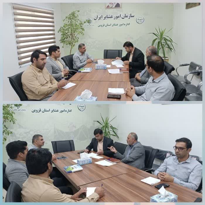 جلسه هماهنگی اجرای پروژه های عمرانی در بخش الموت