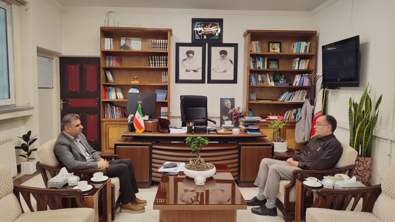 دیدار رئیس اداره امور عشایر استان قزوین  با فرماندار شهرستان قزوین