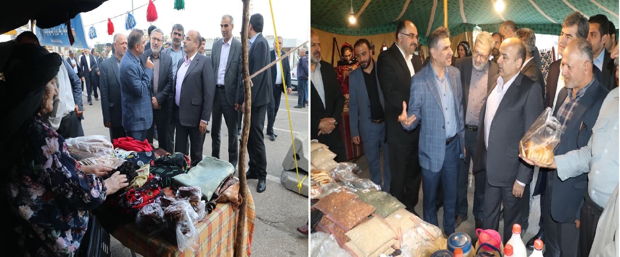 بازدید مدیران اجرایی در دومین روز برپایی سیاه چادرهای عشایری