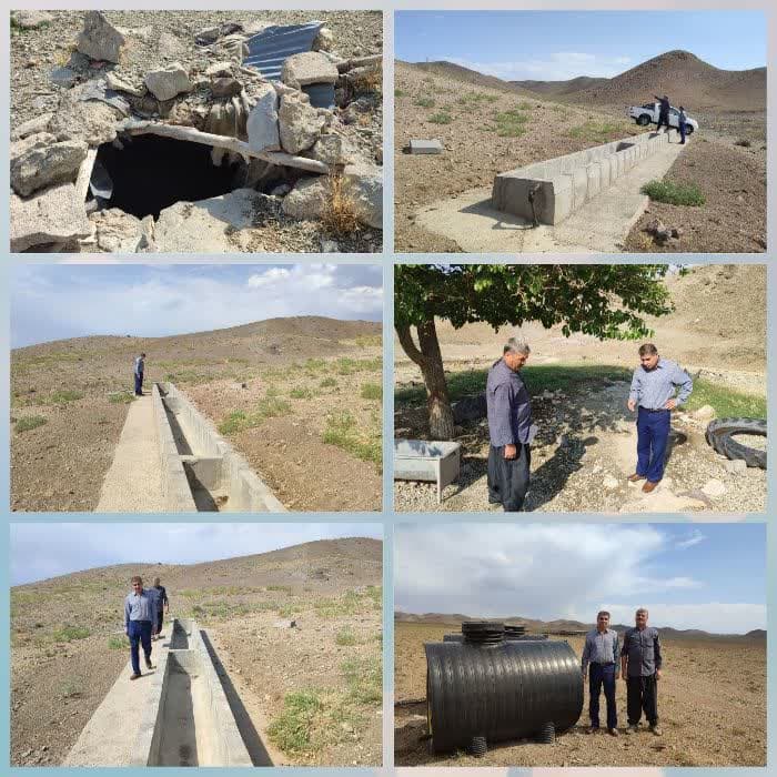 اجرای طرح های عمرانی- بهداشتی در منطقه رودک بوئین زهرا