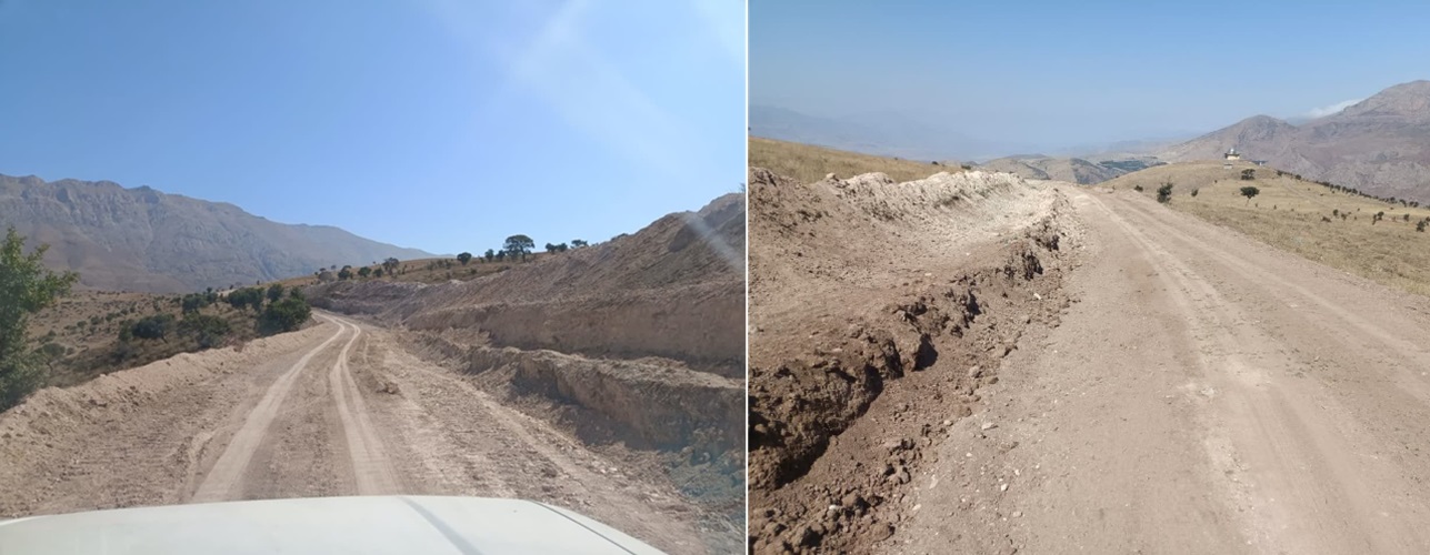 اتمام عملیات بهسازی ، مرمت و تسطیح  ایل راه عشایری انارت