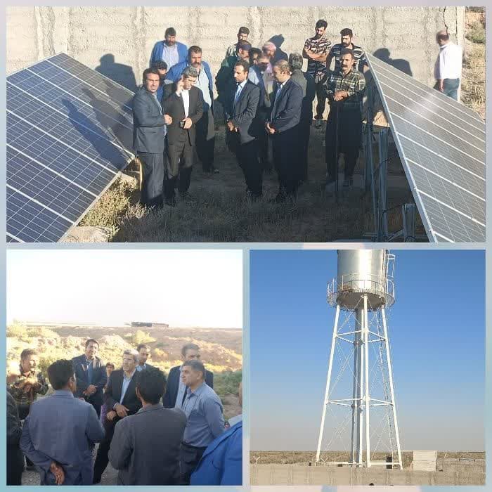 بازدید از منطقه قشلاقی جزیره الله آباد شهرستان بوئین زهرا