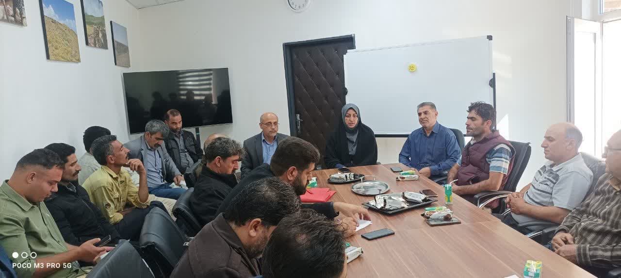 جلسه توجیهی پشم تولیدی دام عشایر