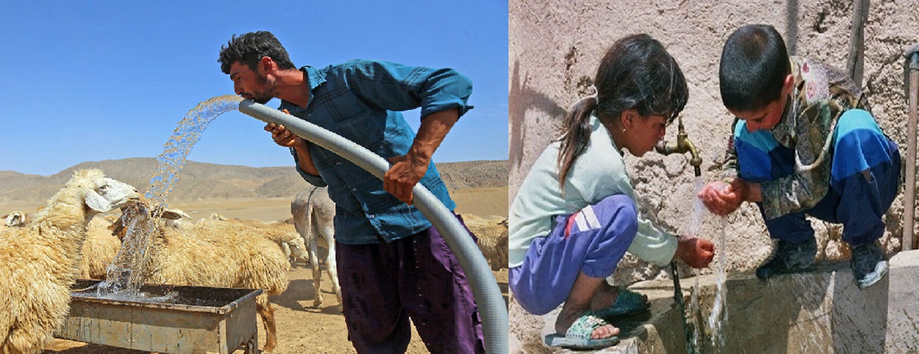 تأمین آب شرب پایدار برای برخی عشایر قزوین