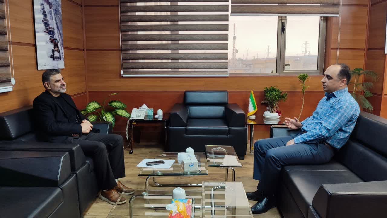 دیدار رئیس اداره امور عشایر استان قزوین و مدیر کل راهداری و حمل و نقل جاده ای استان