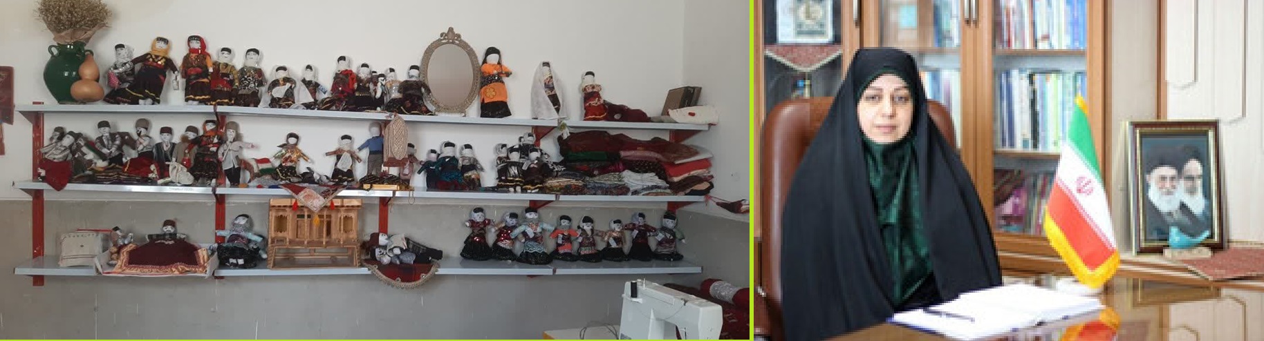 افتتاح کارگاه عروسک‌سازی عشایری در قزوین