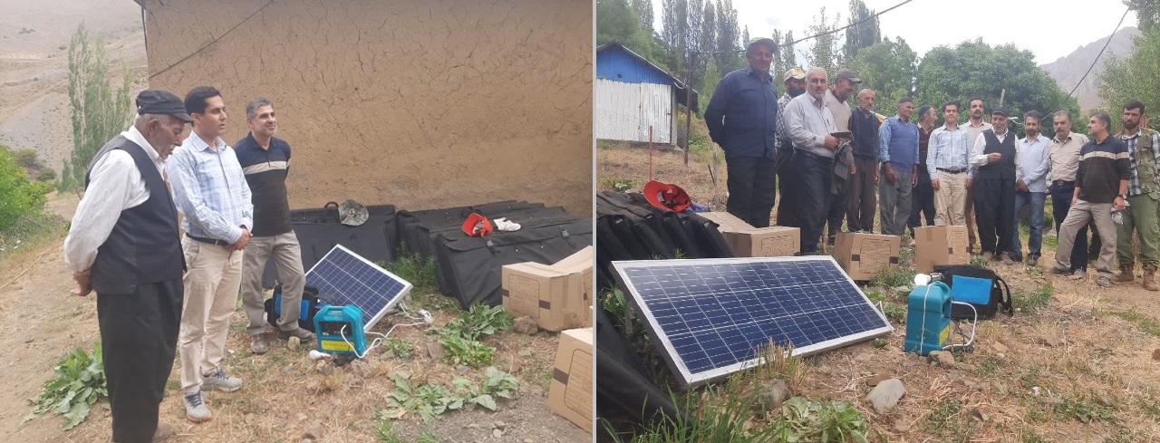 چراغ زندگی ۱۸ خانوار عشایر در قزوین روشن شد