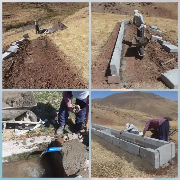 ساخت آبشخور در مناطق عشایری
