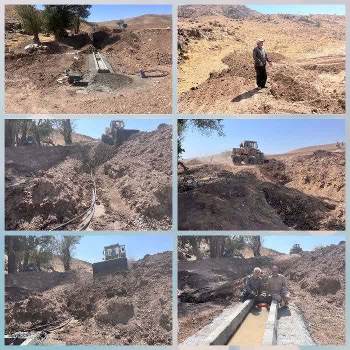 اتمام عملیات عمرانی تامین آب شرب ییلاقات تاکستان