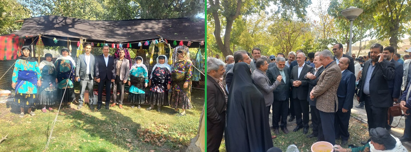 معاون رئیس جمهور از سیاه چادر عشایری بازدید کرد