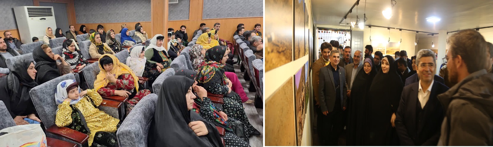 افتتاح نمایشگاه عکس «هنر کوچ؛ آیین عشایر» در قزوین